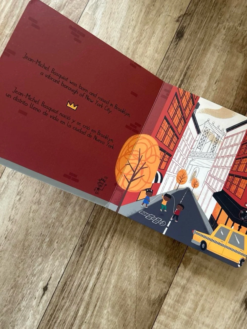 📚 The Life of Basquiat Bilingual Picture Book - Hardcover